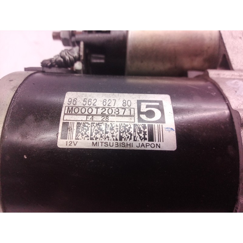 Recambio de motor arranque para fiat ulysse (179) 2.2 jtd dynamic referencia OEM IAM 9656262780 9656262780 M000T20871