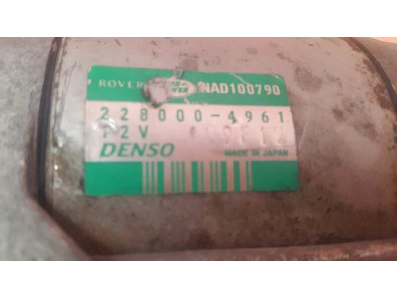 Recambio de motor arranque para mg serie 45 (t/rt) referencia OEM IAM 2280004961 2280004961 2280004961