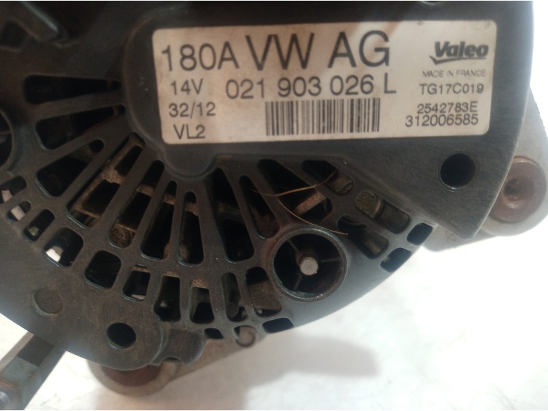 Recambio de alternador para skoda suberb (3t4) exclusive 4x4 referencia OEM IAM 021903026L 021903026L 021903026L