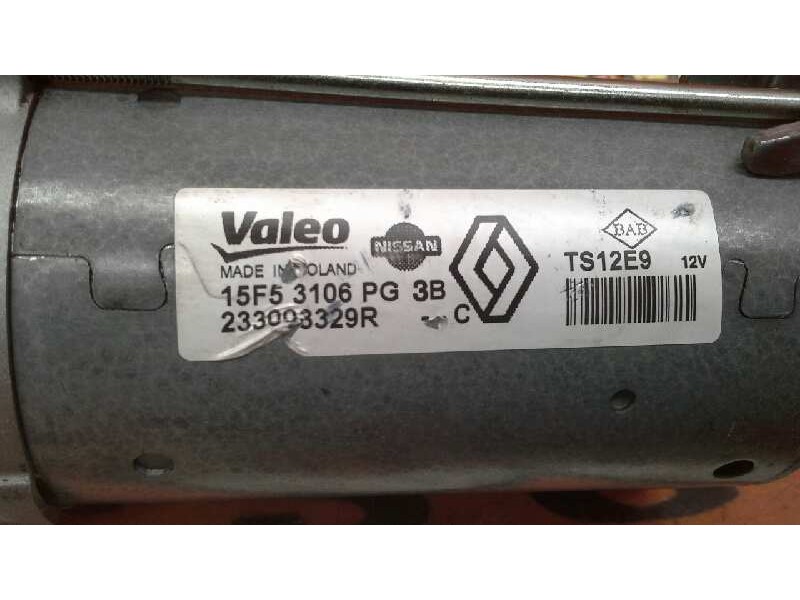 Recambio de motor arranque para renault kangoo (f/kc0) express confort referencia OEM IAM 233003329R 233003329R 233003329R