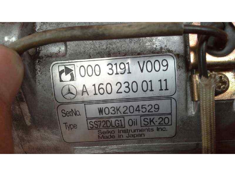 Recambio de compresor aire acondicionado para smart roadster 0.7 turbo cat referencia OEM IAM 0003191V009 A1602300111 0003191V00