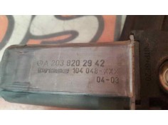Recambio de elevalunas trasero izquierdo para mercedes-benz clase c (w203) berlina 200 cdi (203.004) referencia OEM IAM A2038202 2