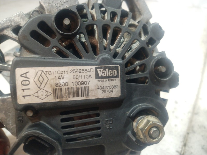 Recambio de alternador para renault scenic ii confort authentique referencia OEM IAM TG11C011 TG11C011 254266AD