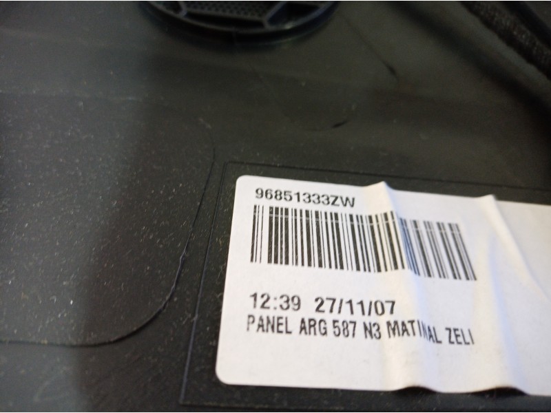 Recambio de guarnecido puerta trasera izquierda para citroën c4 picasso exclusive referencia OEM IAM 96851333 96851333 96851333