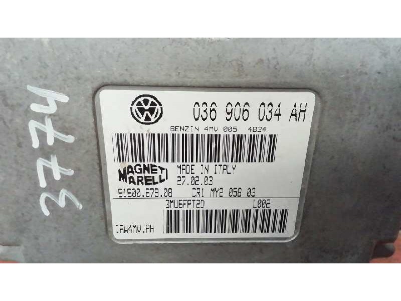 Recambio de centralita motor uce para seat ibiza (6l1) stella referencia OEM IAM 036906034AH  