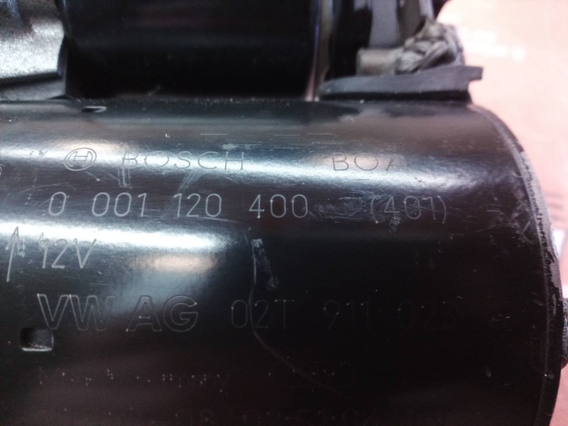 Recambio de motor arranque para seat ibiza (6l1) stella referencia OEM IAM 02T911023G  