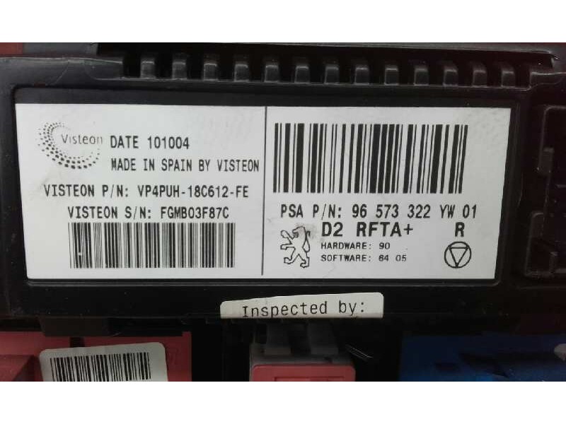 Recambio de mando calefaccion / aire acondicionado para peugeot 407 st confort referencia OEM IAM 96573222 96573222 96573222 Recambio de mando calefaccion / aire acondicionado para peugeot 407 st confort referencia OEM IAM 96573222 96573222 96573222