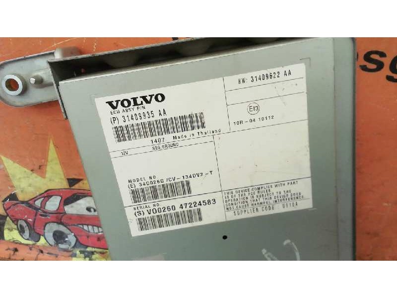 Recambio de modulo electronico para volvo xc60 referencia OEM IAM 31409935AA  
