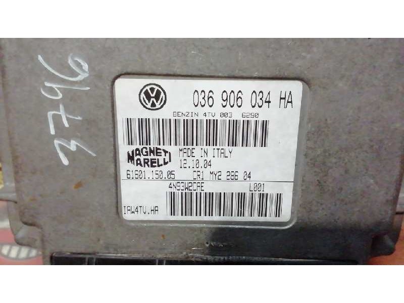 Recambio de centralita motor uce para seat ibiza (6l1) stella referencia OEM IAM 036906034HA 6160115005 