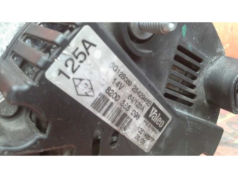 Recambio de alternador para renault kangoo (f/kc0) referencia OEM IAM 8200385098 8200385098 8200385098