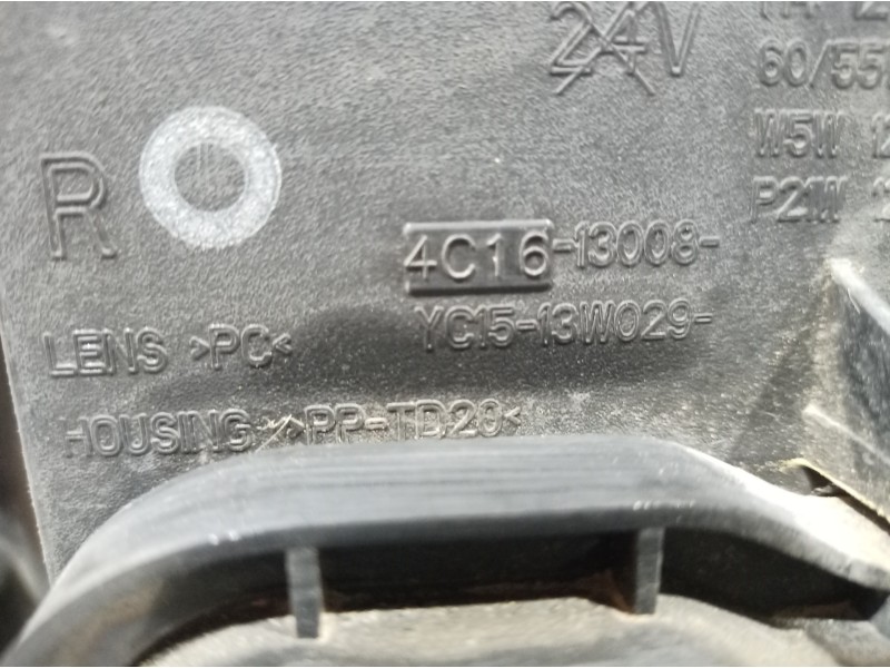 Recambio de faro derecho para ford transit mod. 2000 combi referencia OEM IAM 4C1613008 4C1613008 4C1613008