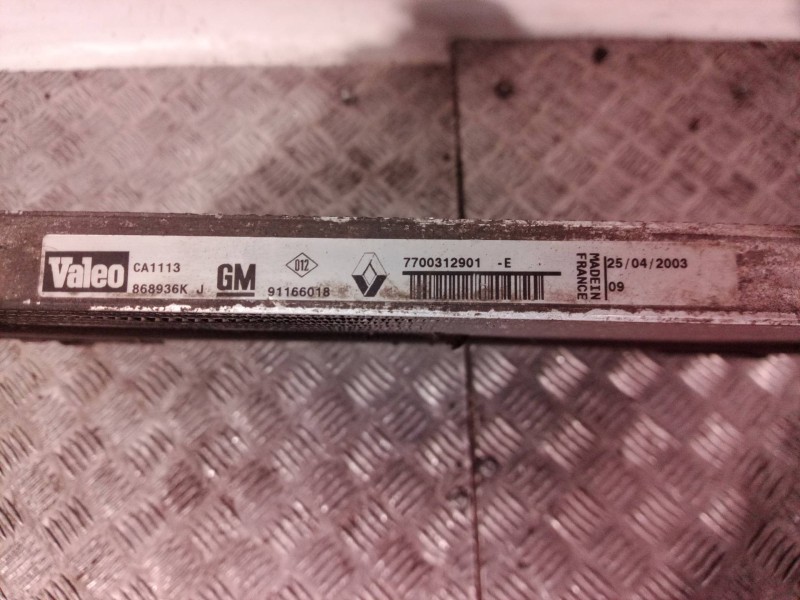 Recambio de condensador / radiador aire acondicionado para renault trafic caja cerrada (ab 4.01) doble cabina l1h1 2,7t referenc