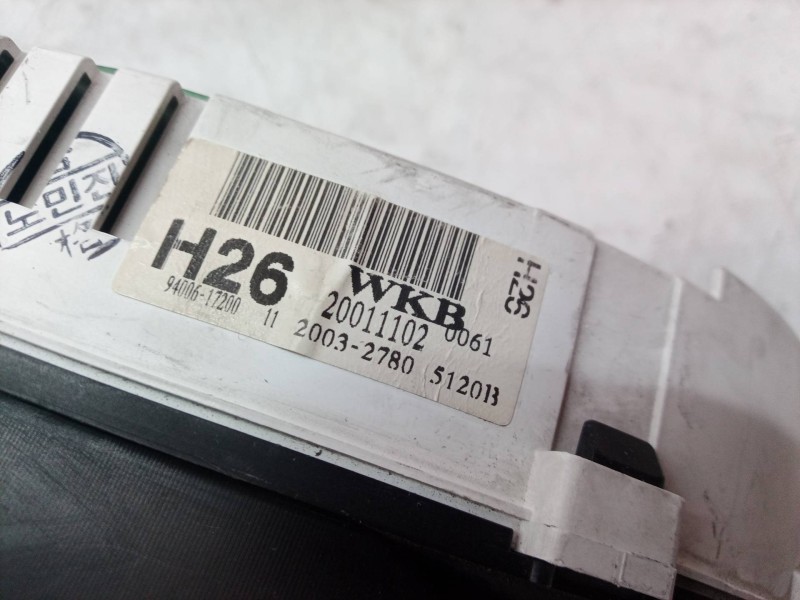 Recambio de cuadro instrumentos para hyundai matrix (fc) 1.5 crdi 16v gls referencia OEM IAM 78817130 78817130 78817130 Recambio de cuadro instrumentos para hyundai matrix (fc) 1.5 crdi 16v gls referencia OEM IAM 78817130 78817130 78817130