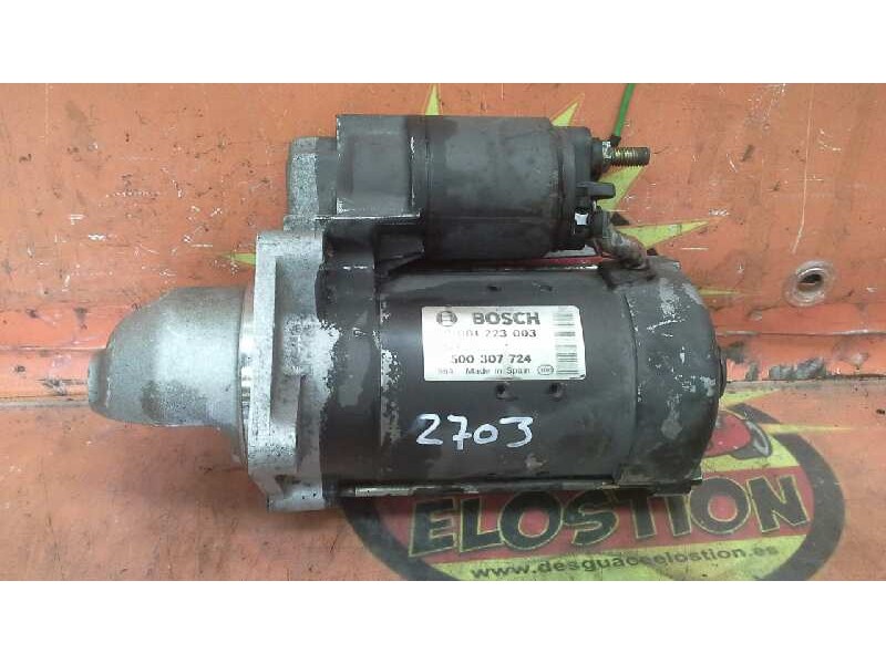 Recambio de motor arranque para iveco referencia OEM IAM 0001223003 500307724 