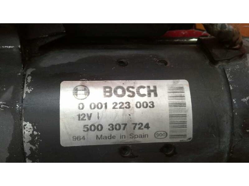 Recambio de motor arranque para iveco referencia OEM IAM 0001223003 500307724 