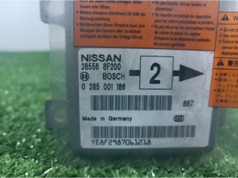 Recambio de centralita airbag para nissan terrano/terrano.ii (r20) sport referencia OEM IAM 285568F200 285568F200 0285001186
