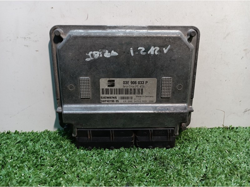 Recambio de centralita motor uce para seat ibiza (6l1) 1.2 12v referencia OEM IAM 03E906033P 03E906033P 5WP4019605