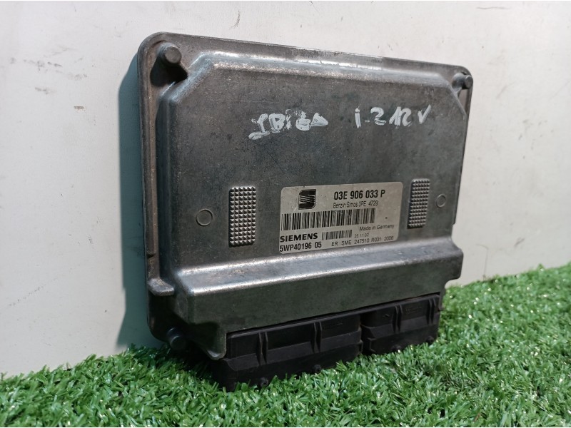 Recambio de centralita motor uce para seat ibiza (6l1) 1.2 12v referencia OEM IAM 03E906033P 03E906033P 5WP4019605
