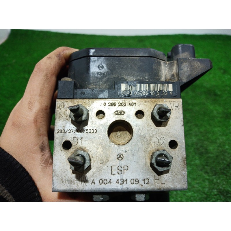 Recambio de abs para mercedes-benz clase a (w168) 170 cdi (168.009) referencia OEM IAM A0044310912HL A0044310912HL 0265202461