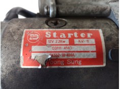 Recambio de motor arranque para kia carnival ii 2.9 crdi cat referencia OEM IAM 031114140 031114140 031114140 2