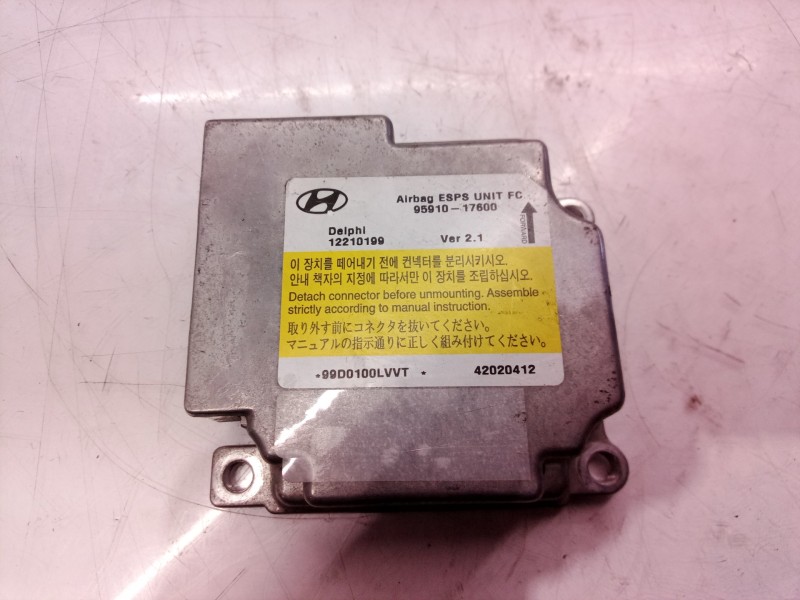 Recambio de centralita airbag para hyundai matrix (fc) 1.5 crdi gls referencia OEM IAM 12210199 12210199 9591017600