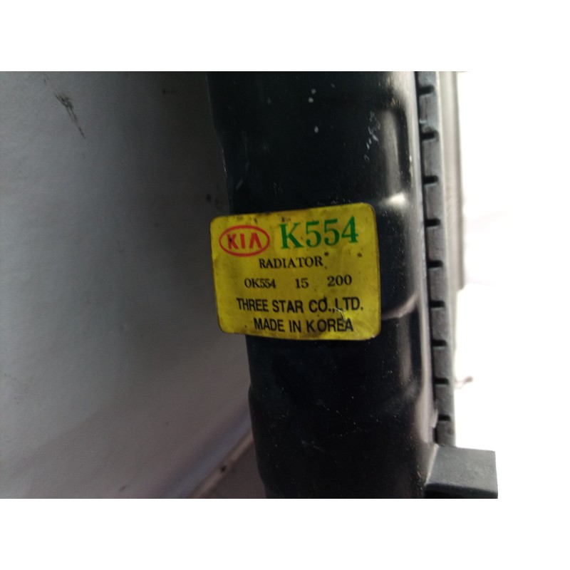 Recambio de radiador agua para kia carnival ii 2.9 crdi cat referencia OEM IAM 0K554 0K554 0K554