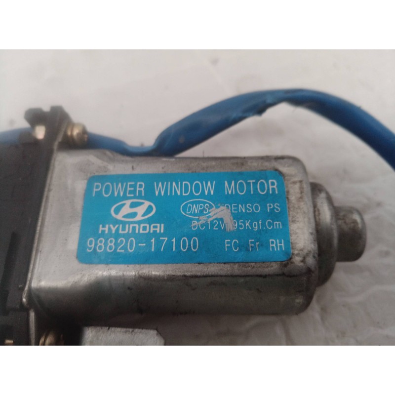 Recambio de elevalunas delantero derecho para hyundai matrix (fc) 1.5 crdi gls referencia OEM IAM 9882017100 9882017100 98820171