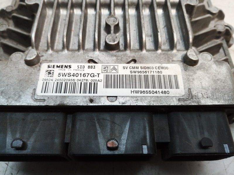 Recambio de centralita motor uce para peugeot 407 sport referencia OEM IAM 5WS40167GT 5WS40167GT 5WS40167GT