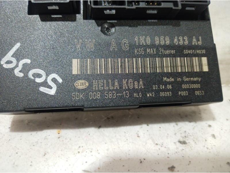 Recambio de modulo confort para volkswagen golf v berlina (1k1) conceptline (e) referencia OEM IAM 1K0959433AJ 1K0959433AJ 1K095