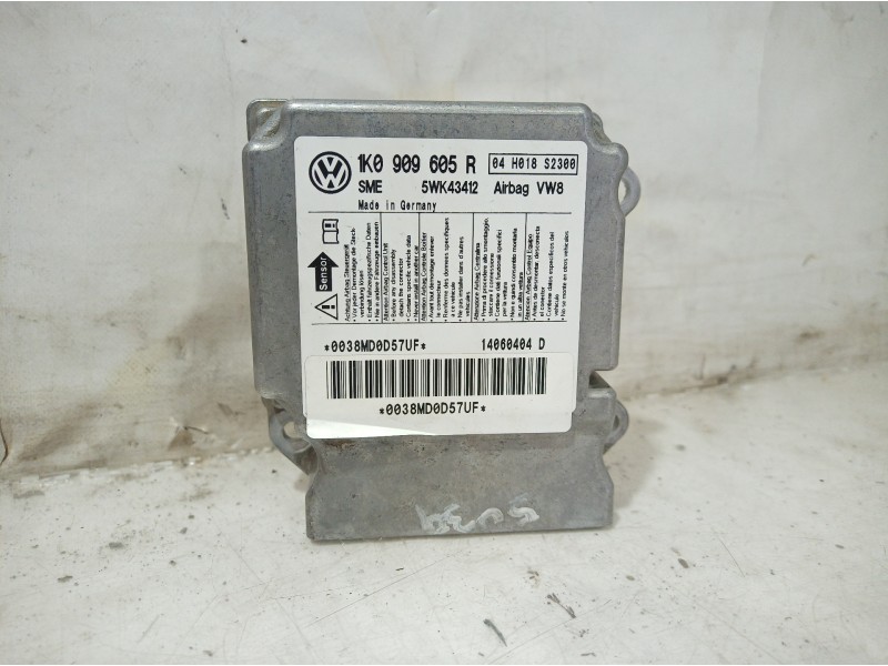 Recambio de centralita airbag para volkswagen golf v berlina (1k1) conceptline (e) referencia OEM IAM 1K0909605R 1K0909605R 1K09