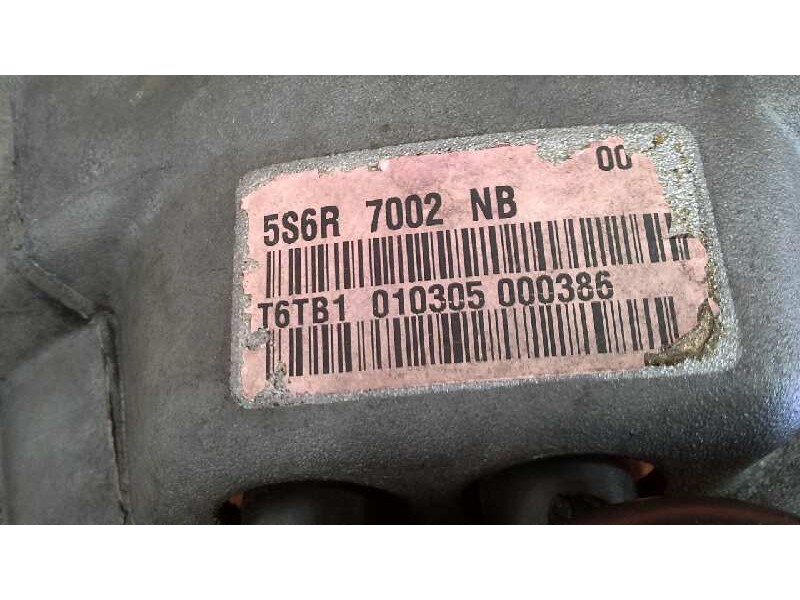 Recambio de caja cambios para ford fiesta (cbk) steel referencia OEM IAM 5S6R7002NB  