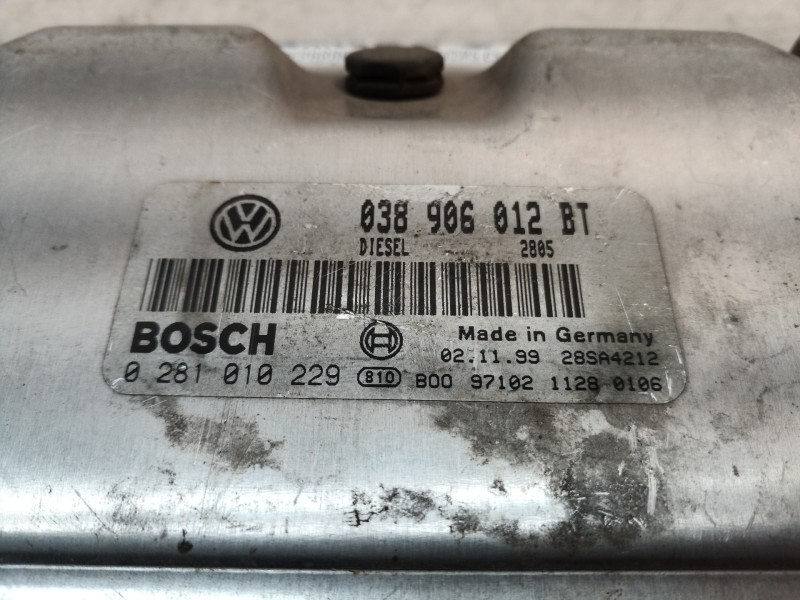 Recambio de centralita motor uce para seat leon (1m1) signo referencia OEM IAM 0281010229 0281010229 038906012BT