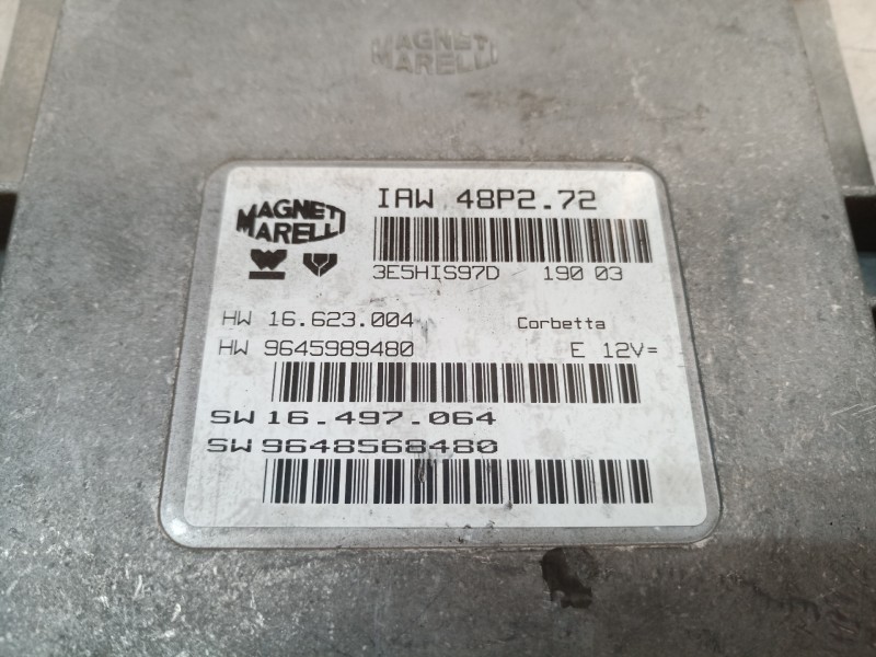 Recambio de centralita motor uce para citroën c3 1.1 referencia OEM IAM 3E5HIS97D 3E5HIS97D 3E5HIS97D