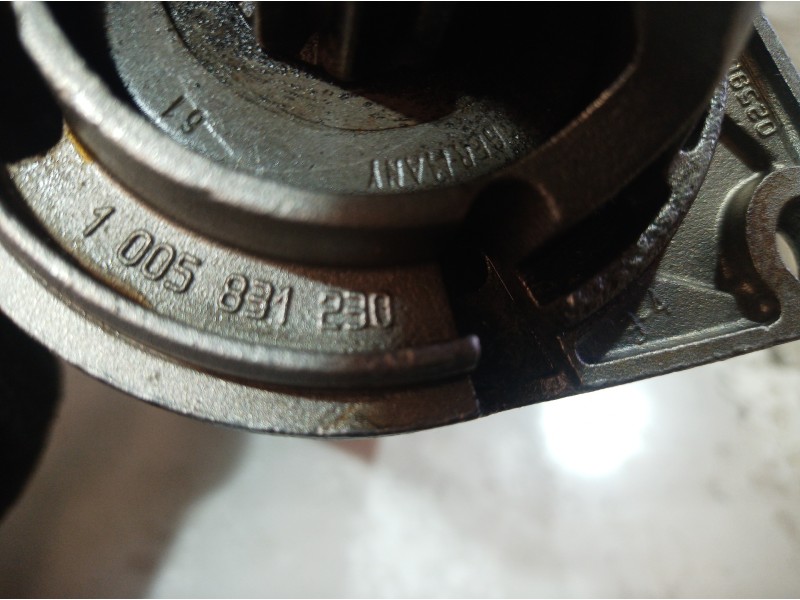 Recambio de motor arranque para opel zafira a elegance referencia OEM IAM  1005831230 1005831230