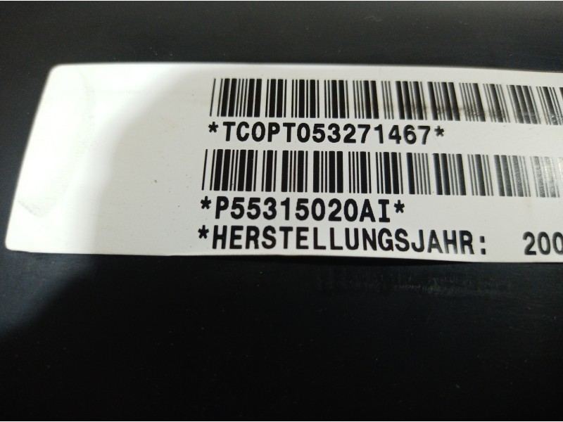 Recambio de airbag delantero derecho para jeep cherokee (kj) 2.5 crd básico referencia OEM IAM P55315020 P55315020 P55315020