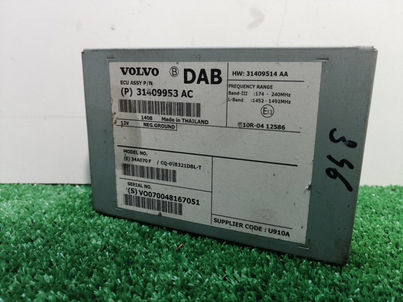 Recambio de modulo electronico para volvo xc60 referencia OEM IAM 31409953AC 31409953AC 31409953