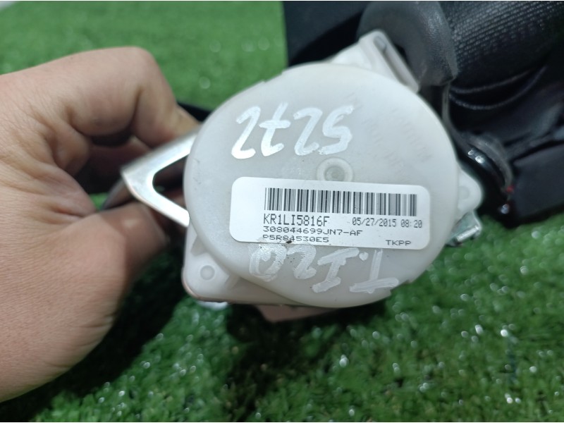 Recambio de cinturon seguridad trasero izquierdo para peugeot 108 active referencia OEM IAM 308044699JN7 308044699JN7 308044699J