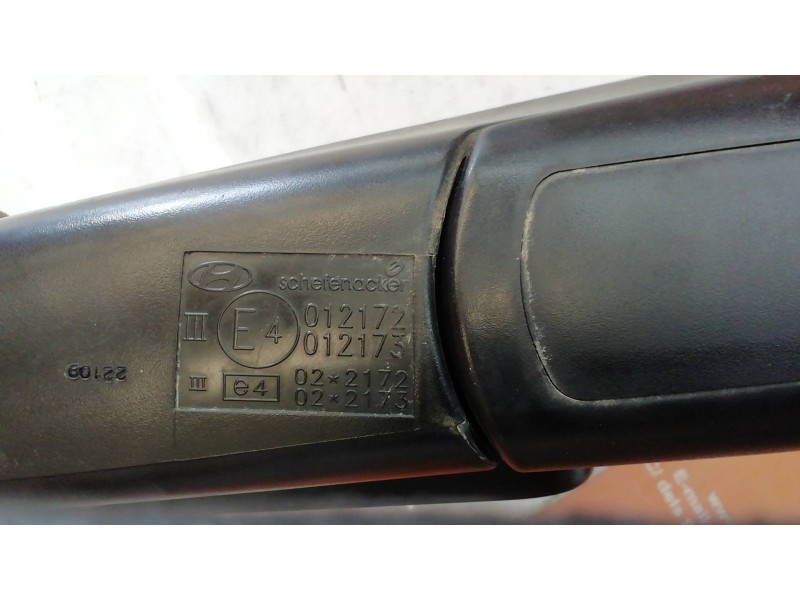 Recambio de retrovisor derecho para hyundai matrix (fc) referencia OEM IAM E4012172 E4012172 E4012172 Recambio de retrovisor derecho para hyundai matrix (fc) referencia OEM IAM E4012172 E4012172 E4012172