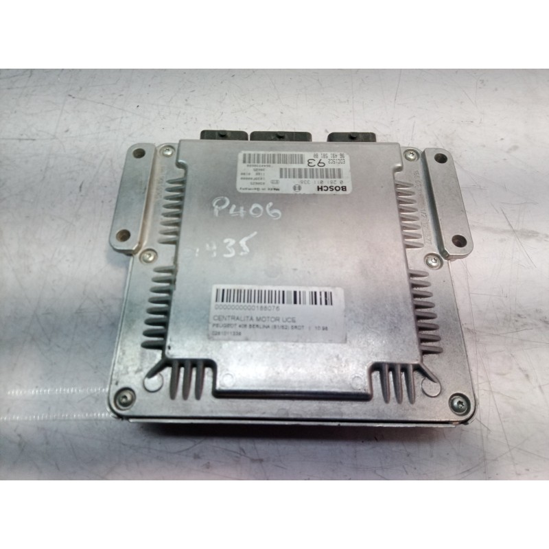 Recambio de centralita motor uce para peugeot 406 berlina (s1/s2) srdt referencia OEM IAM 0281011338 0281011338 0281011338