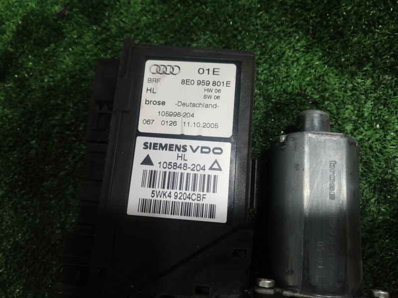 Recambio de elevalunas trasero izquierdo para audi a4 avant (8e) referencia OEM IAM 8E0959801E 0130821767 