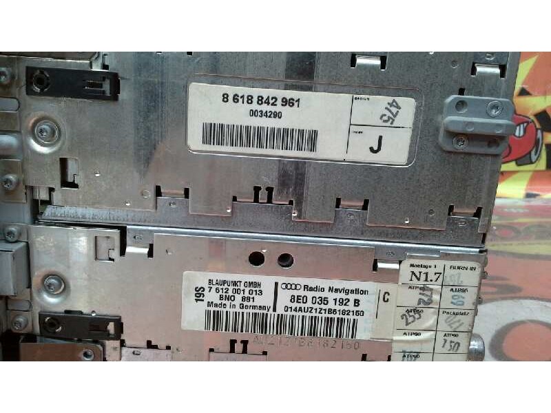 Recambio de sistema navegacion gps para audi a4 berlina (8e) referencia OEM IAM 8E0035192B 8E0035192B 8E0035192