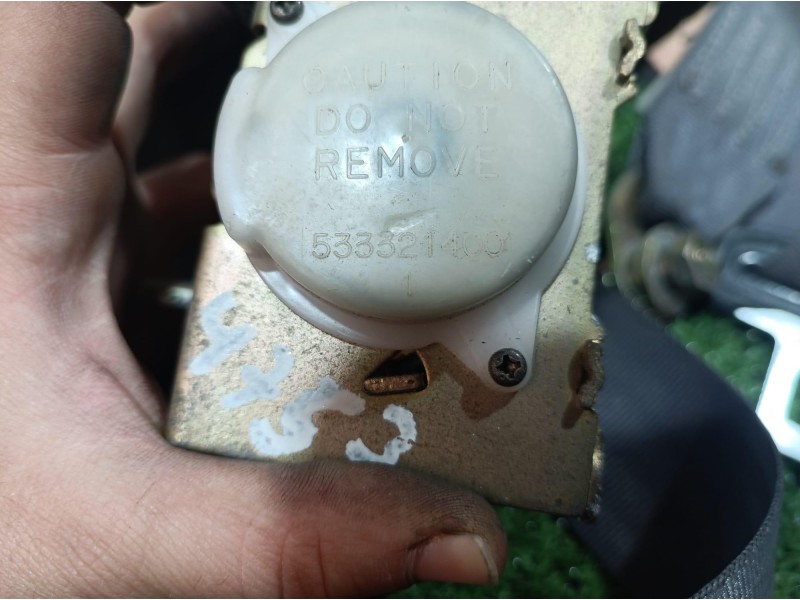 Recambio de cinturon seguridad trasero derecho para subaru justy j10 (kad) 1200 referencia OEM IAM 533321400 533321400 533321400