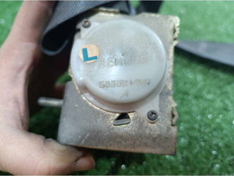 Recambio de cinturon seguridad trasero izquierdo para subaru justy j10 (kad) 1200 referencia OEM IAM 533321400 533321400 5333214