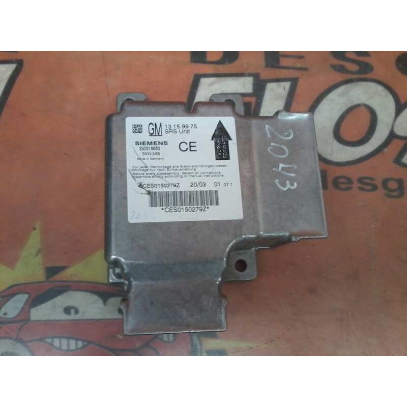 Recambio de centralita airbag para opel vectra c berlina club referencia OEM IAM 13159975 330518650 13159975