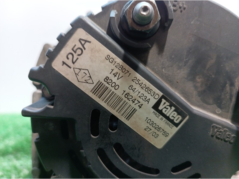 Recambio de alternador para volvo v40 familiar 1.9 d referencia OEM IAM SG12B071 SG12B071 8200162474