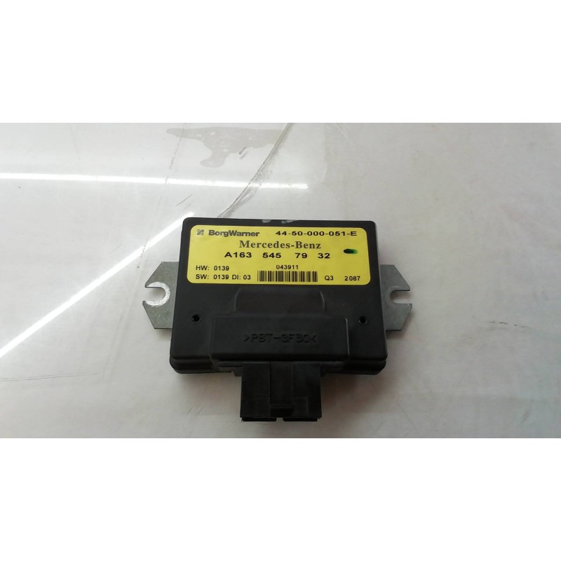 Recambio de centralita cambio automatico para mercedes-benz clase m (w163) 270 cdi (163.113) referencia OEM IAM A1635457932 A163