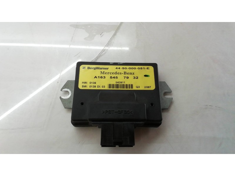 Recambio de centralita cambio automatico para mercedes-benz clase m (w163) 270 cdi (163.113) referencia OEM IAM A1635457932 A163