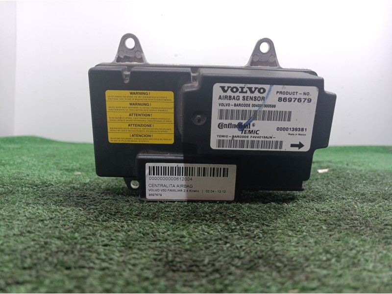 Recambio de centralita airbag para volvo v50 familiar 2.4 kinetic referencia OEM IAM 8697679 8697679 00001393B1