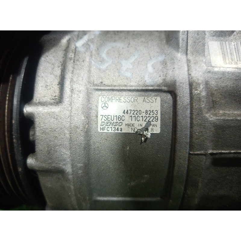 Recambio de compresor aire acondicionado para mercedes-benz clase m (w163) 270 cdi (163.113) referencia OEM IAM 4472208253 44722