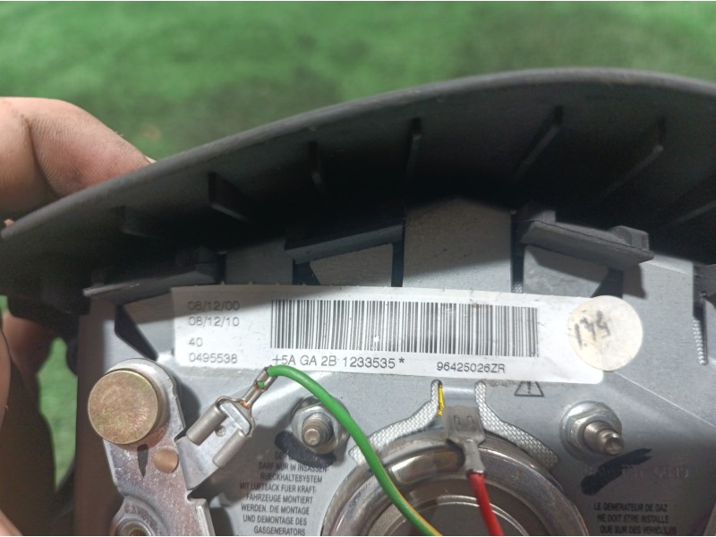 Recambio de airbag volante para peugeot 206 berlina xs referencia OEM IAM 96425026ZR 96425026ZR 96425026